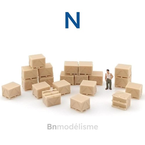 160 lot palox caisses - 1/160, 20