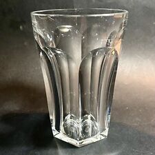 BACCARAT HARCOURT Large Crystal Orangeade Glass Mug Signed 5