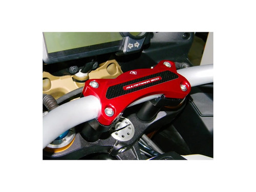Collier guidon rouge - de,