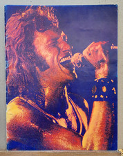 D - Johnny Hallyday Very RARE 1971 Tour Program Complete 32 Pages