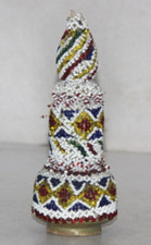 Arbre De Noël Vintage Des Années 1940 En Perles Et Verre Décoratif 9317