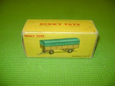 DINKY TOYS 70 TRAILER BACHEE - ORIGINAL EMPTY BOX - EMPTY BOX
