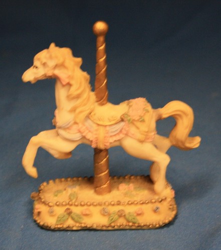 Carousel horse ceramic - carousel,