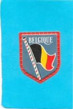 Belgium - Flag - Travel Collection in Europe - Café Maurice - No. A33