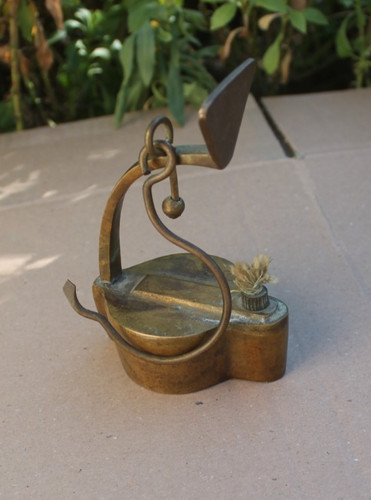 Lampe huile mines - huile, en