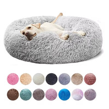 Lit rond pour animaux de compagnie pour grand chien, beignet, donuts 60 cm