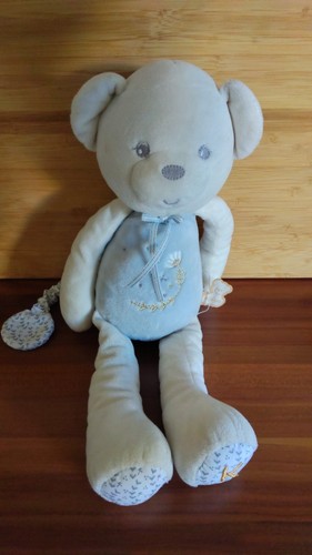 Kaloo doudou ours - ours, bleu