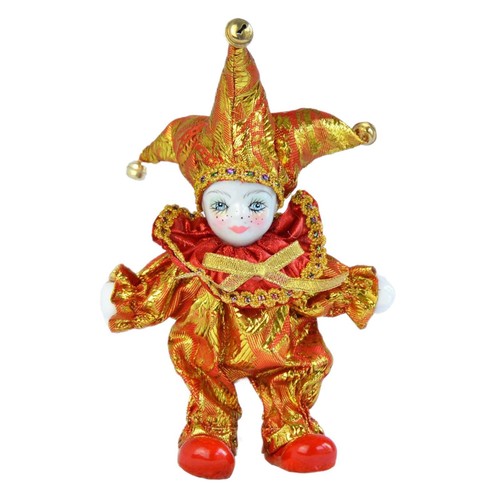 Poupée clown avec costume