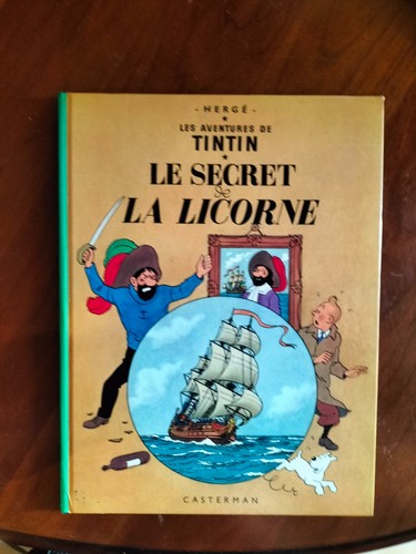 1976 tintin secret de - tintin, le