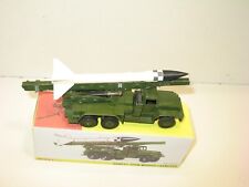 DINKY TOYS Honest John Military Rocket Launcher Truck Version Large Notched Tires c