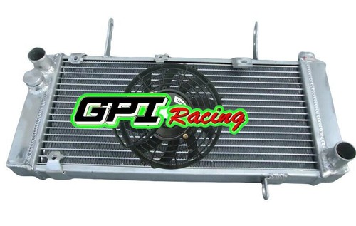 Aluminum radiator fan - aluminum, for
