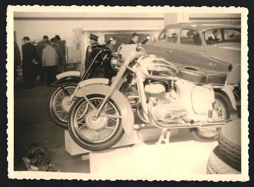 Photographie moto jawa - photographie,