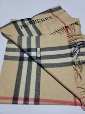 Burberry nova beige scarf - Burberry vintage cashmere beige scarf