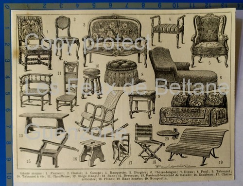 Formes sièges fauteuils - de,