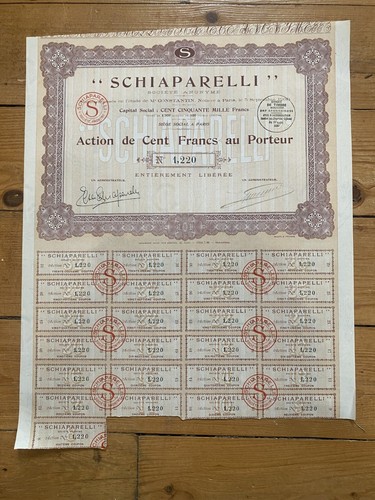 Rare schiaparelli - =,