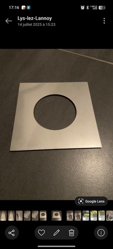 Platine plaque inox 316 - plaque,