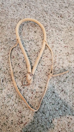 Rope bosal bitless bridle - rope,