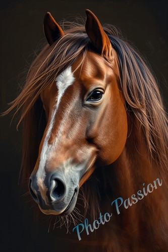 Photo cheval portrait - cheval,