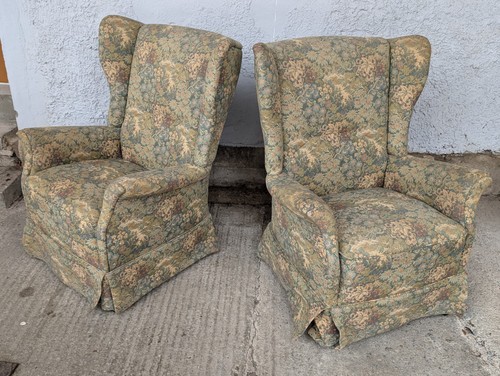 Fauteuil lounge vintage - 2x,