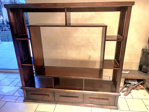 Meuble occasion bois - meuble, tv