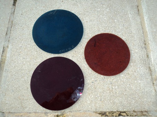 Anciens verres couleurs - verres,