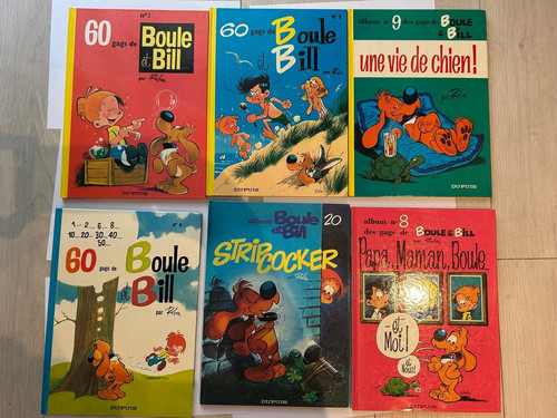 Lots boule bill bande - 6, bd
