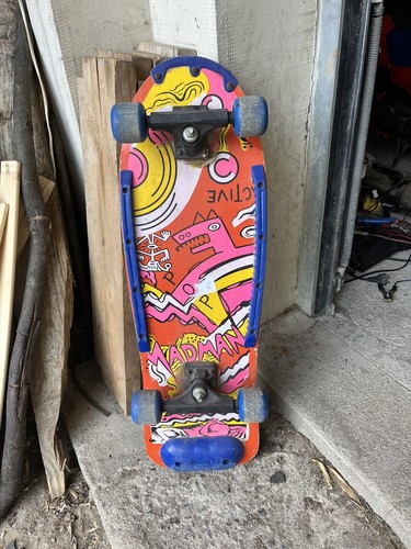 Skateboard vintage fluo sport - vintage,
