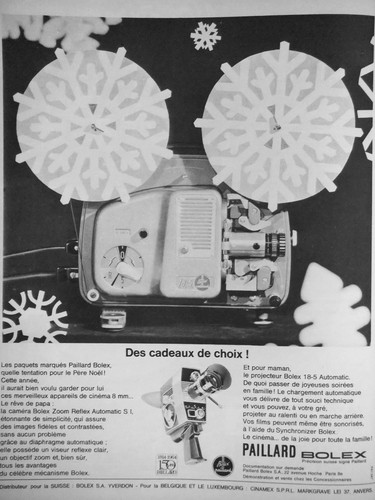 Publicité paillard bolex - publicitÉ,