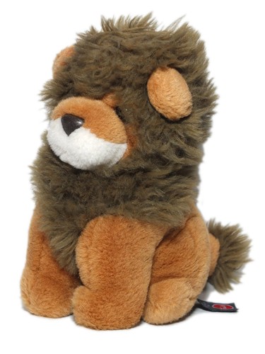Peluche doudou lion marron - lion,