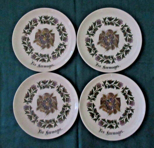 Assiettes fromage vintage - assiettes, à