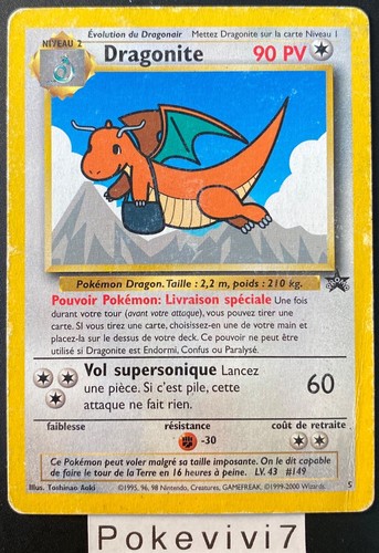 Carte pokemon dragonite - dragonite, /