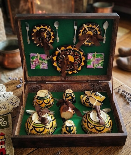 Coffret bois remplit - bois, de
