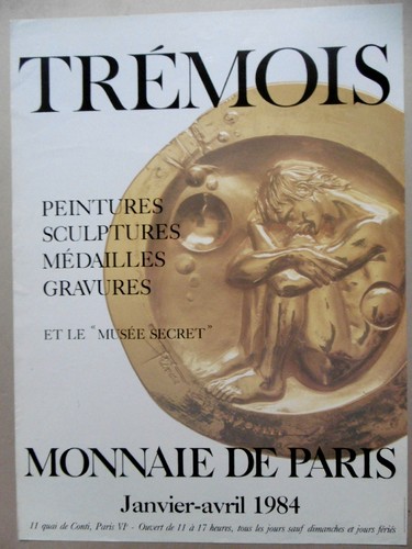 Trémois pierre yves médaille - trÉmois, pierre-yves