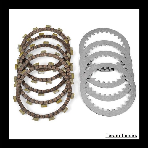 Kit disques garnis lisses - +,