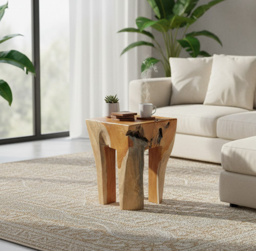 Table appoint teck - table, d’appoint