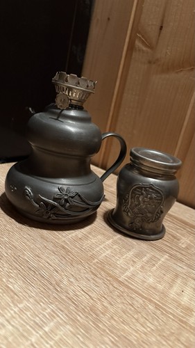 Ancienne lampe pétrole en - lampe,