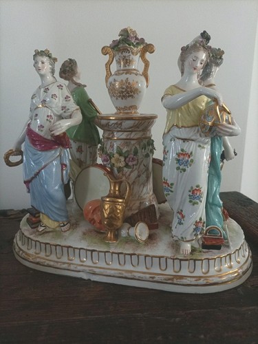 Saxe groupe porcelaine - saxe,,