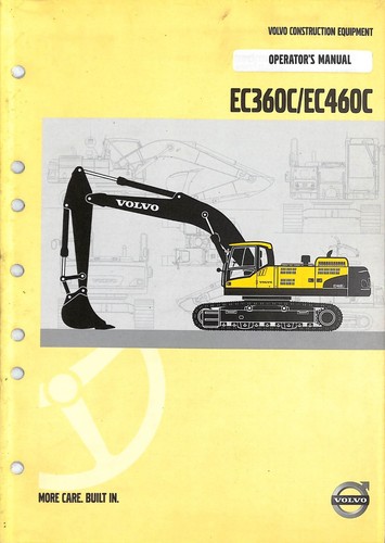Volvo ec360c ec460c - ec460c, manuel