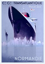 PAQUEBOT Le Normandie Rf266  -
