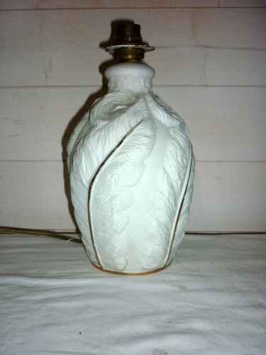Ancienne lampe porcelaine - ancienne,