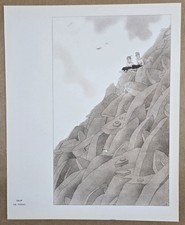 Estampes recto-verso 1944, SAMIVEL : Montagne, Alpinisme, Humour