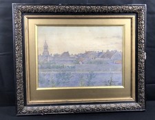 Aquarelle du XIXème - signé