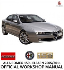 ALFA ROMEO 159 2005/2011 - ELEARN - WORKSHOP MANUAL WORKSHOP WIRING DIAGRAMS