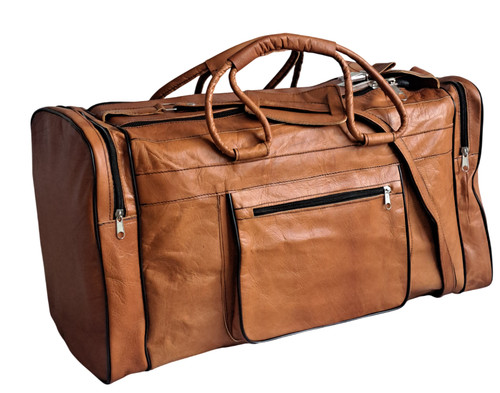 Sac voyage cuir - sac, en