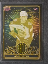 24-25 Upper Deck Adam Fantilli Oracles Yellow Variant ??? Blue Jackets 