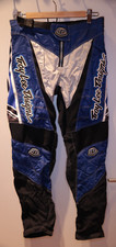 TLD MX GP Pant Troy Lee Designs Pants Black Blue White Size 30 *** MX Motocross