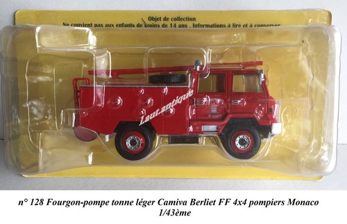 Pompiers 128 fourgon - pompiers,