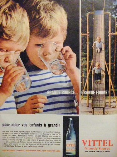 Publicité buvez vittel grande - publicitÉ,