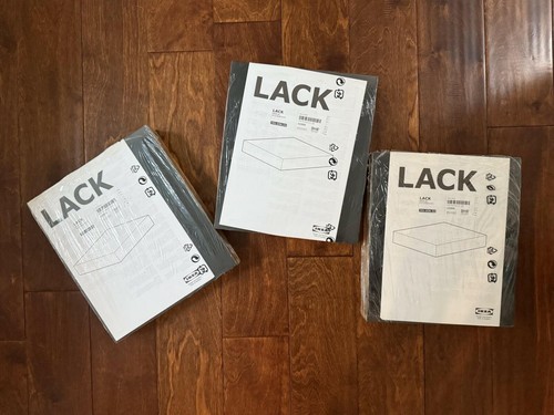 Ikea lack floating shelves - floating, in