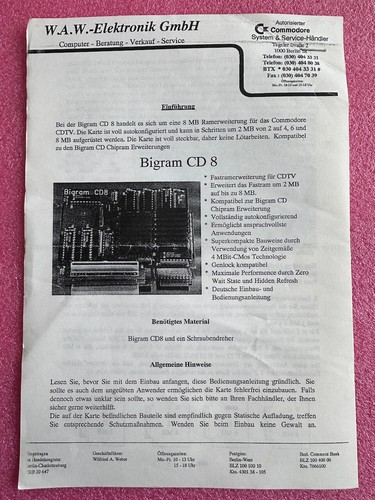 Cdtv bigram de - bigram, cd